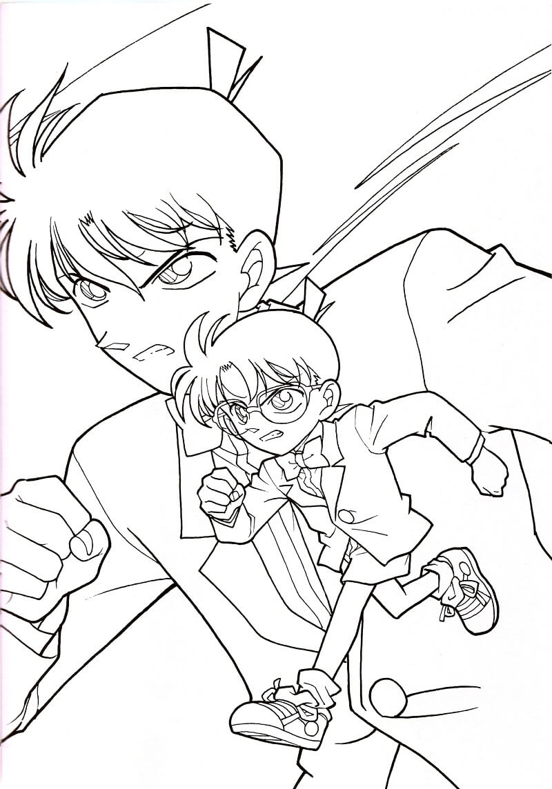 Dibujo de Buen Conan para Colorear y Imprimir