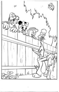 Dibujo Woody Enojado Colorear