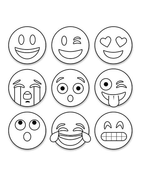 Emoji para Colorear