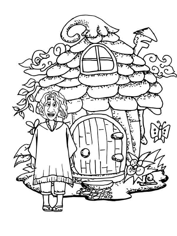 Dibujo de Imgi 11 House And Bruno Madrigal Coloring Page para Colorear y Imprimir