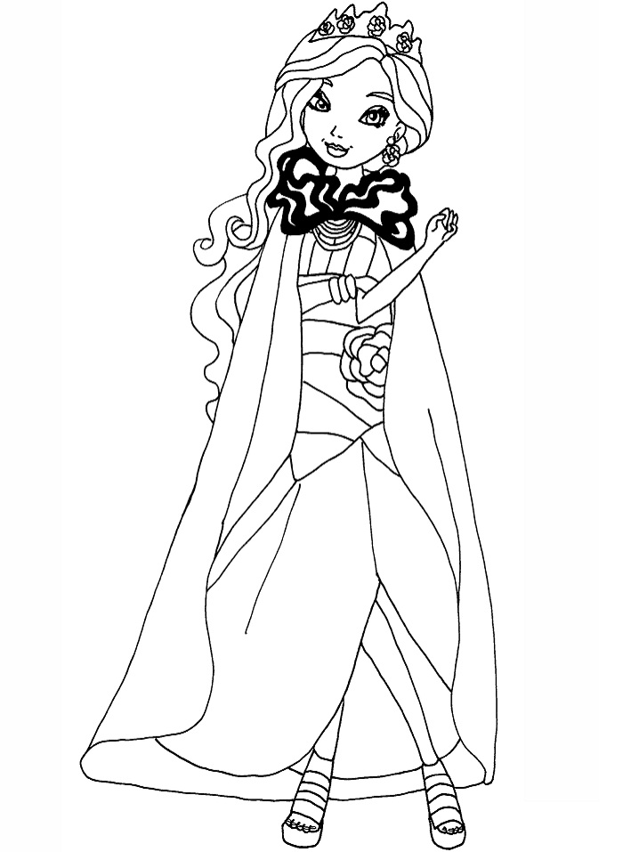 Dibujo de Briar Del Día Del Legado para Colorear y Imprimir