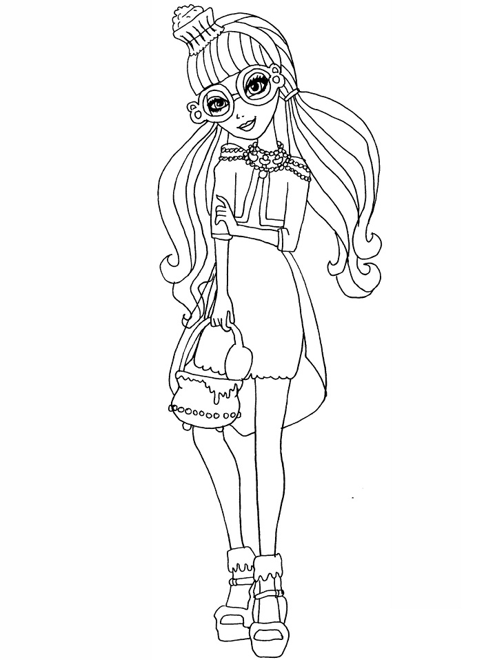 Dibujo de Casa de Jengibre para Colorear y Imprimir