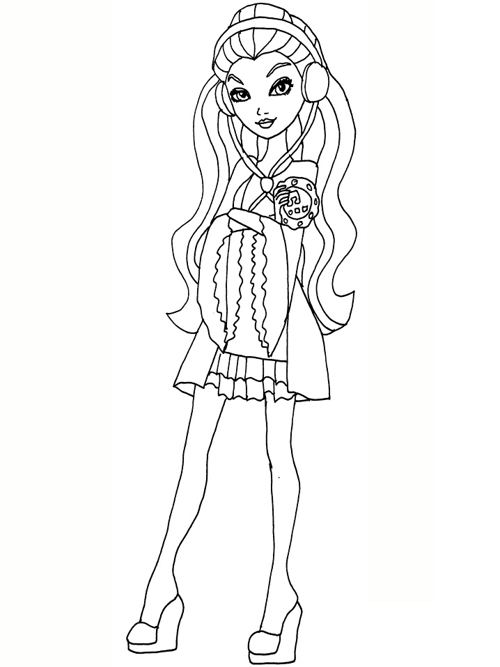 Dibujo de Conseguir El Cuervo Más Hermoso para Colorear y Imprimir
