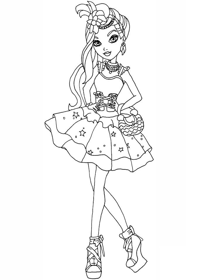 Ever After High para Colorear