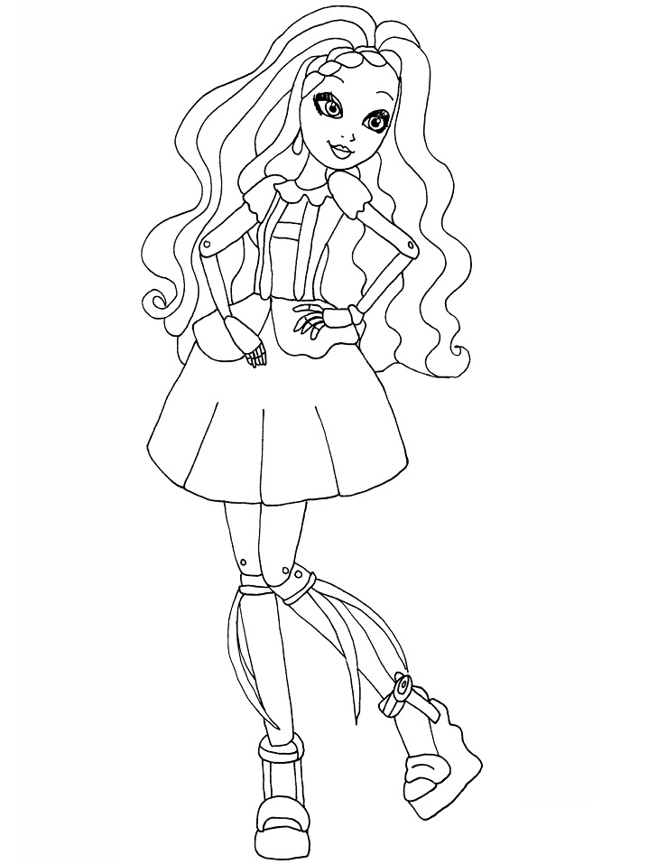 Dibujo de Maderas de Cedro para Colorear y Imprimir