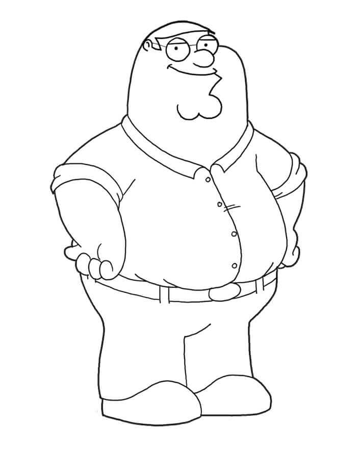 Family Guy para Colorear
