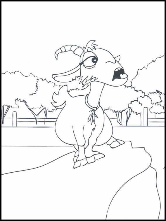 Dibujo de Lupe de Ferdinand para Colorear y Imprimir