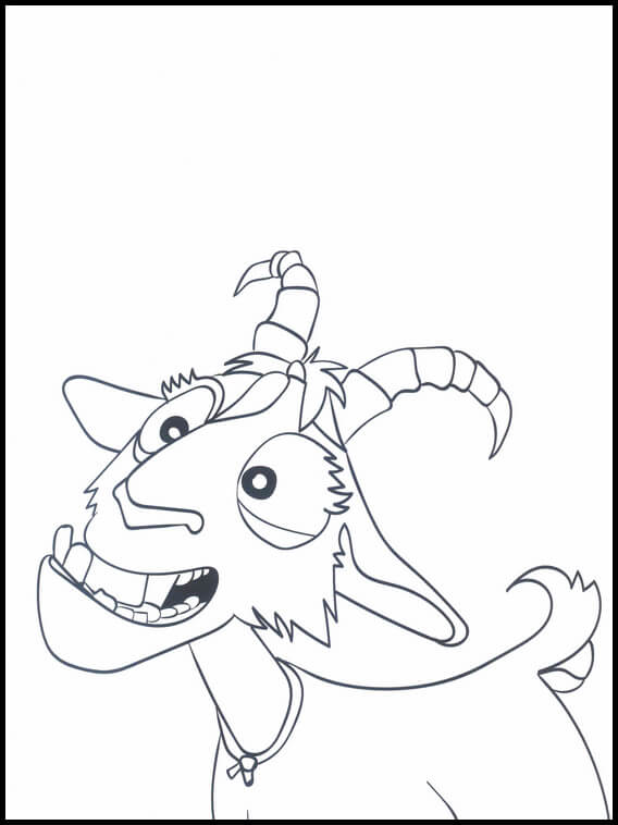 Dibujo de Lupe En Ferdinand para Colorear y Imprimir