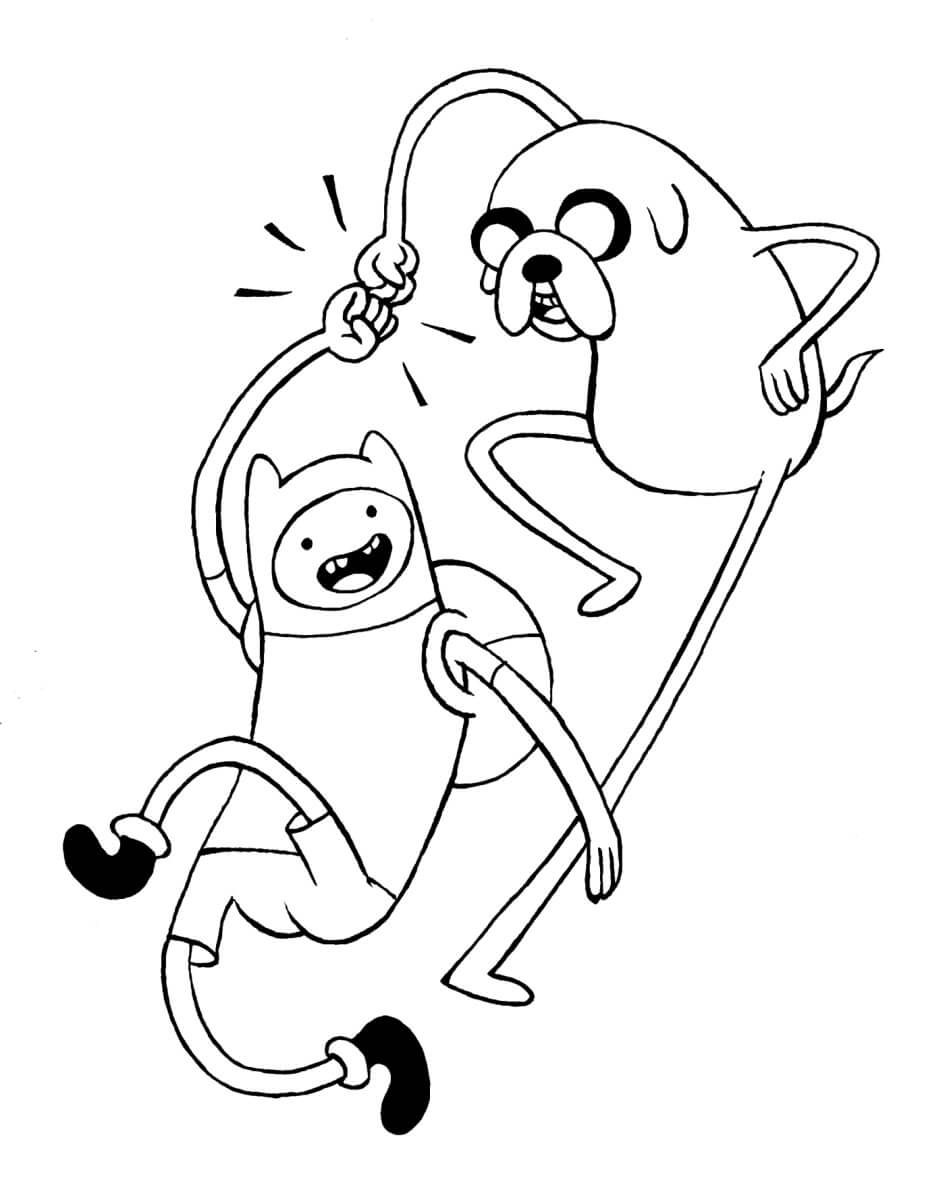 Finn para Colorear