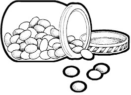 Dibujo de Buenos Frijoles de Tarro para Colorear y Imprimir