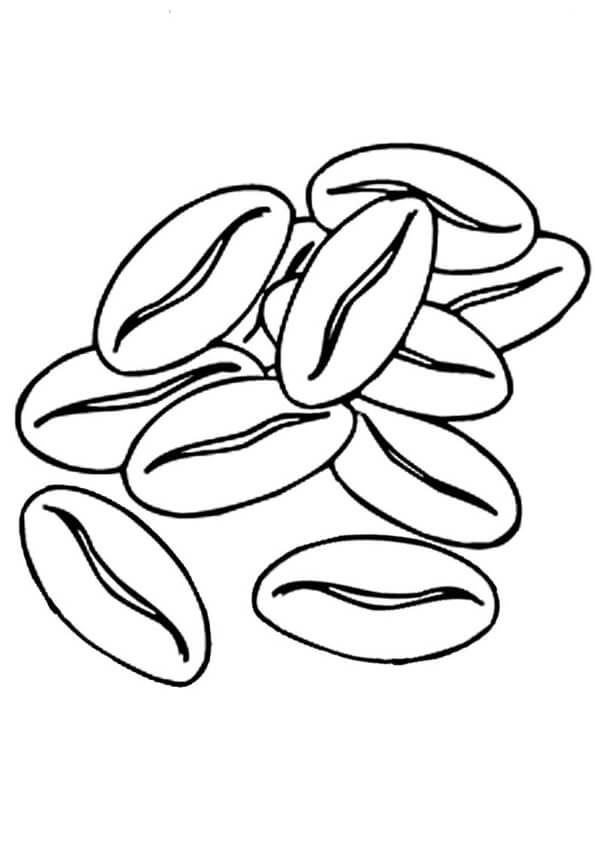 Dibujo de Estupendo Frijoles para Colorear y Imprimir