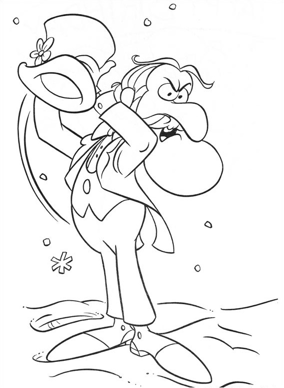 Frosty el Hombre de Nieve para Colorear