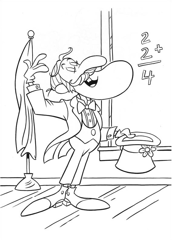 Dibujo de Profesor Hinkle para Colorear y Imprimir