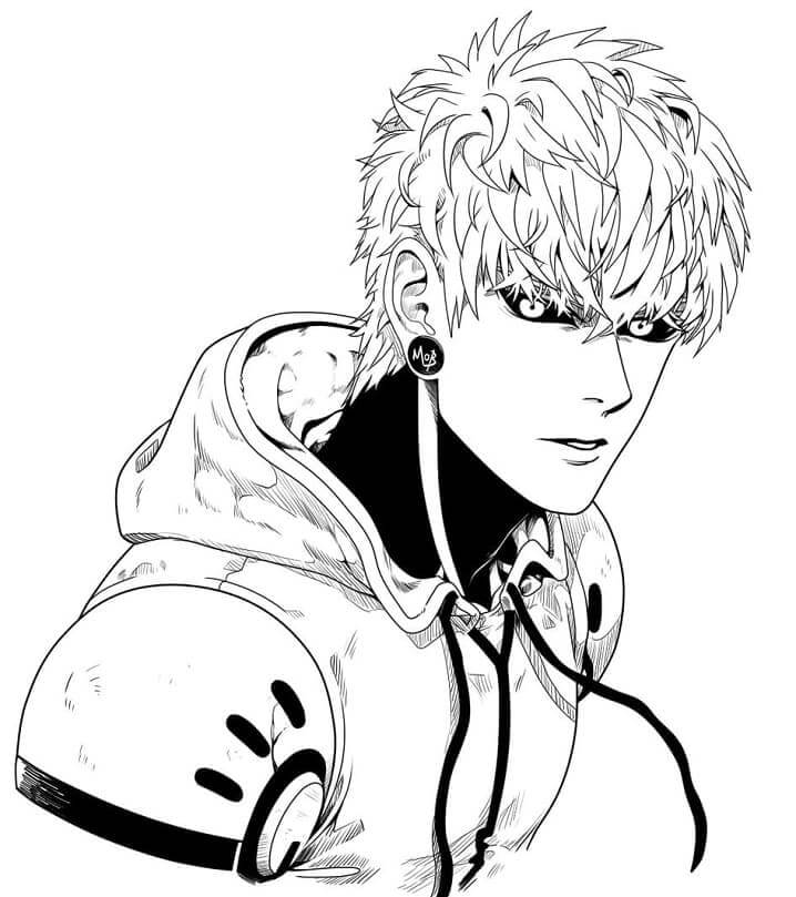 Dibujo de Genos Geniales para Colorear y Imprimir