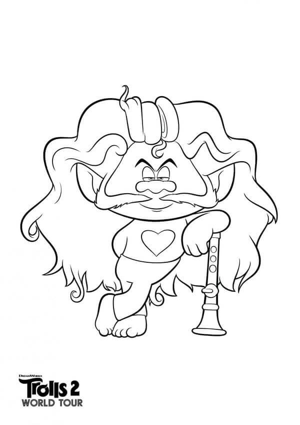 Dibujo de Chaz para Colorear y Imprimir