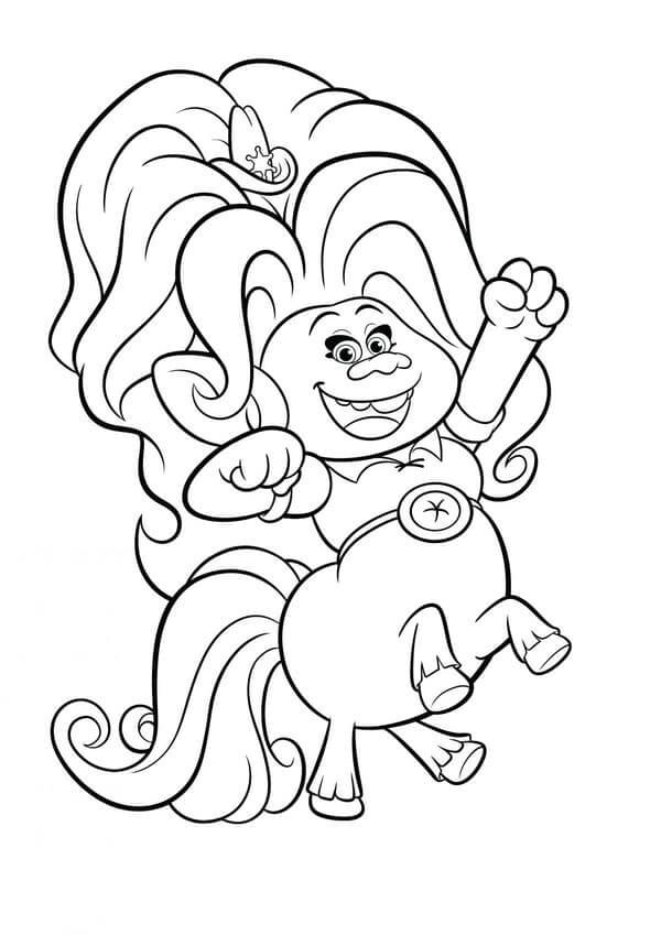 Dibujo de Delta Dawn para Colorear y Imprimir