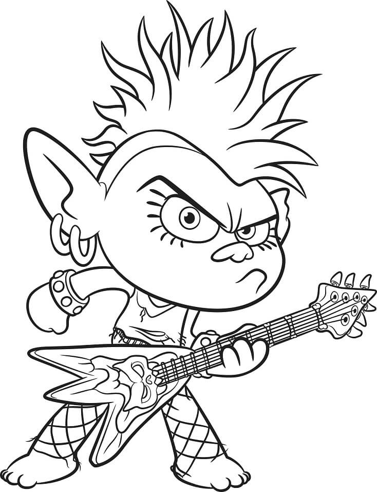 Dibujo de Reina Barb para Colorear y Imprimir