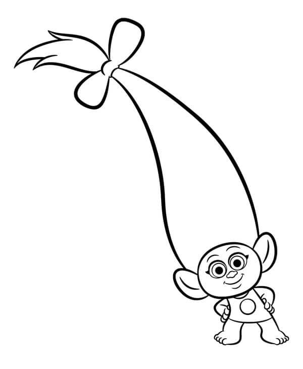 Dibujo de Smidge para Colorear y Imprimir