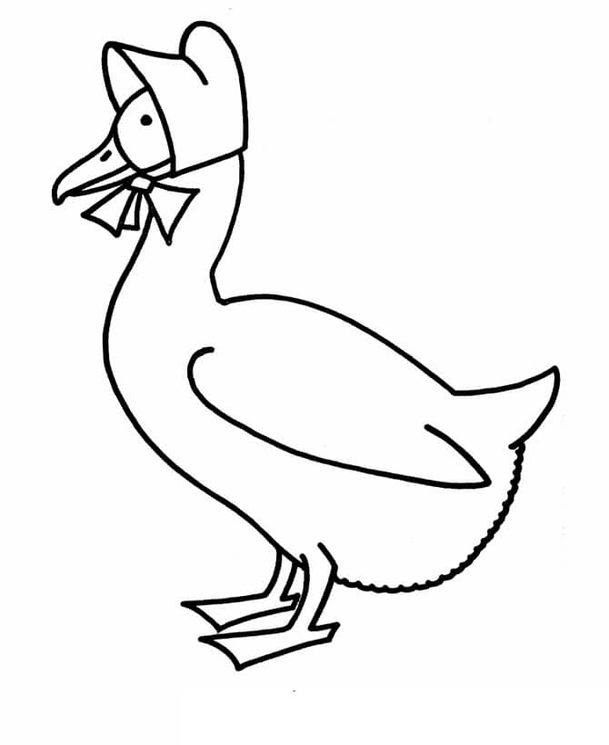 Goose para Colorear
