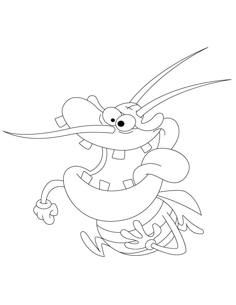 Dibujo de Divertido Dee Dee para Colorear y Imprimir