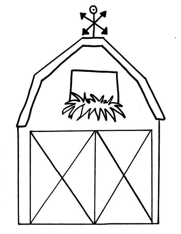 Dibujo de Buen Granero para Colorear y Imprimir