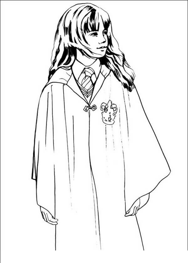 Harry Potter para Colorear