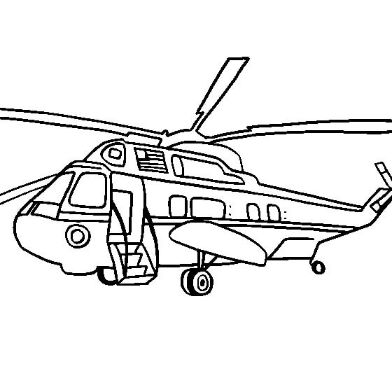 dibujo helicoptero de la patrulla canina de skye para imprimir y colorear