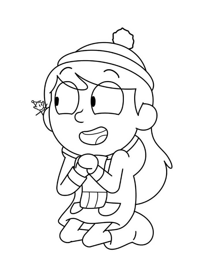 Dibujo de Hilda Gracioso para Colorear y Imprimir