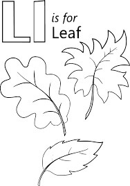 Dibujo de L Es para Hoja para Colorear y Imprimir