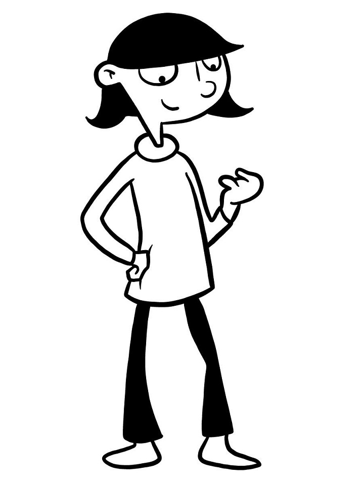 Hola Arnold para Colorear