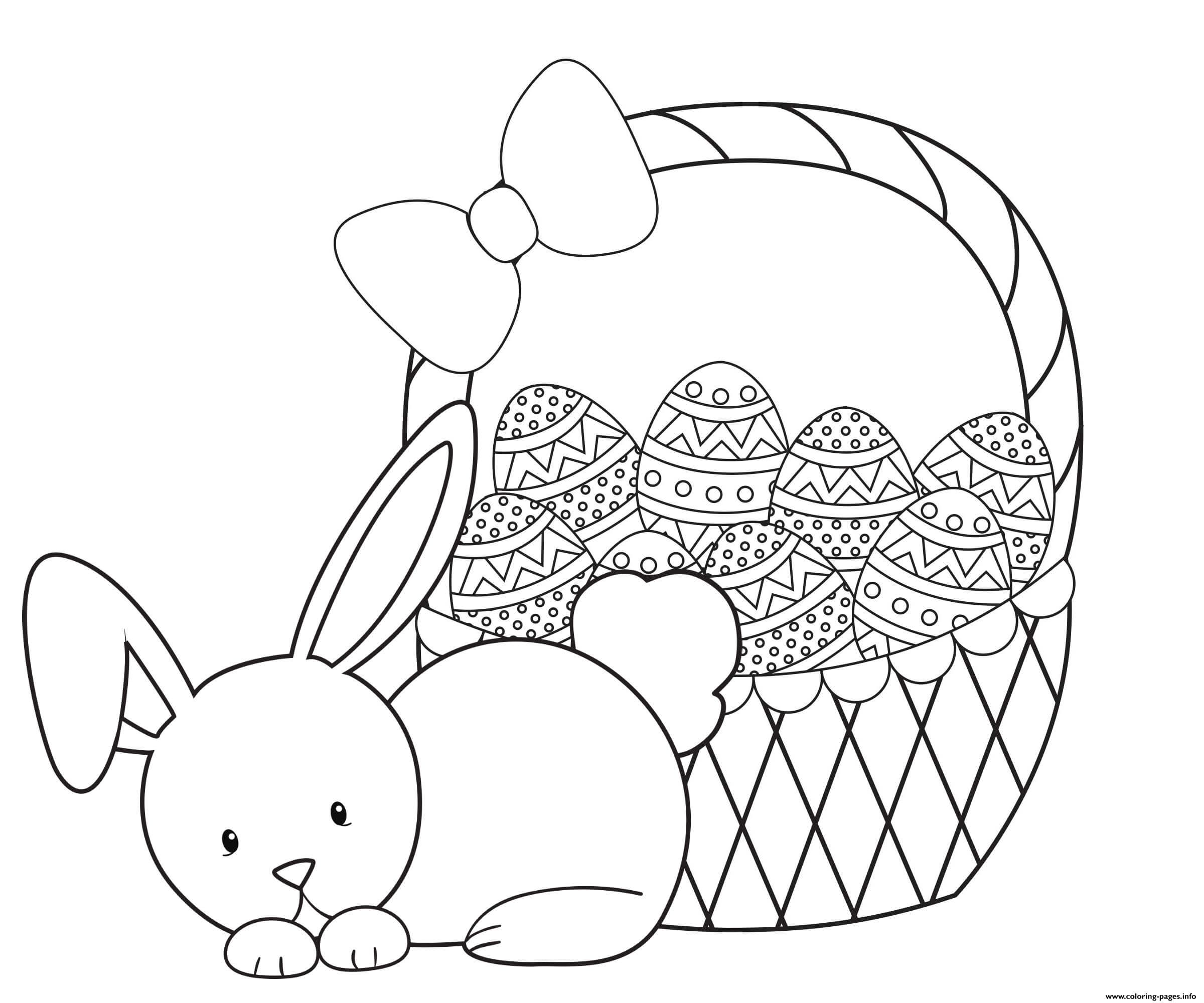 Huevo de Pascua para Colorear