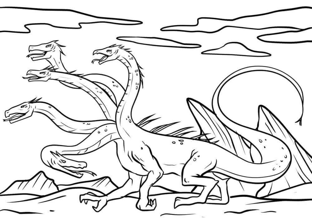 Hydra para Colorear