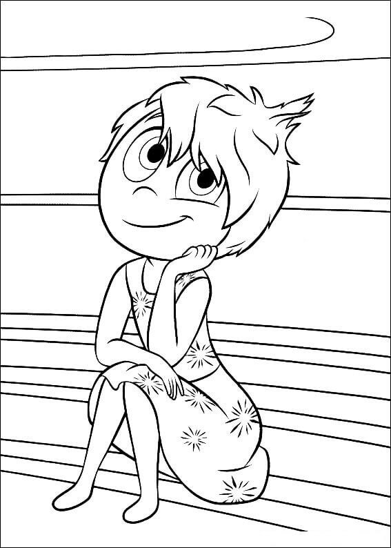 Dibujo de Linda Alegría para Colorear y Imprimir