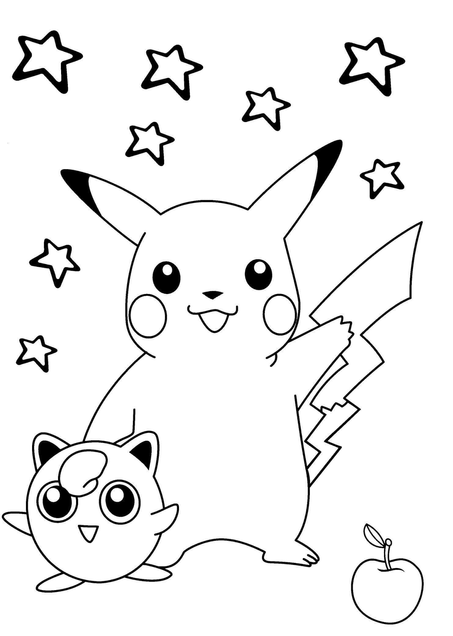Jigglypuff para Colorear