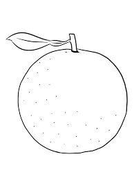 dibujo hermoso kumquat para colorear