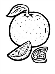 dibujo kumquat dulce para colorear