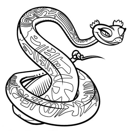 Dibujo de Hermano Grulla para Colorear y Imprimir