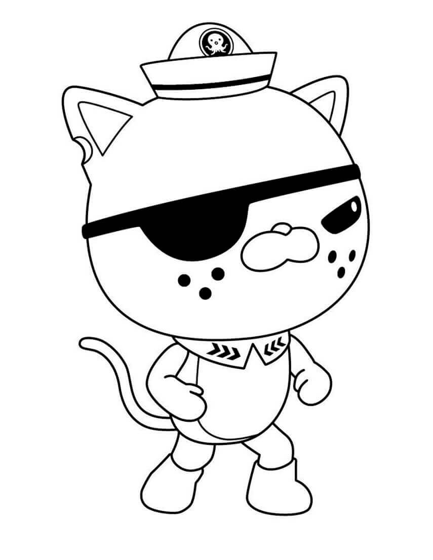 Dibujo de Lindo Kwazii 1 para Colorear y Imprimir
