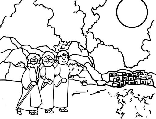 Dibujo de Camino Impresionante para Colorear y Imprimir