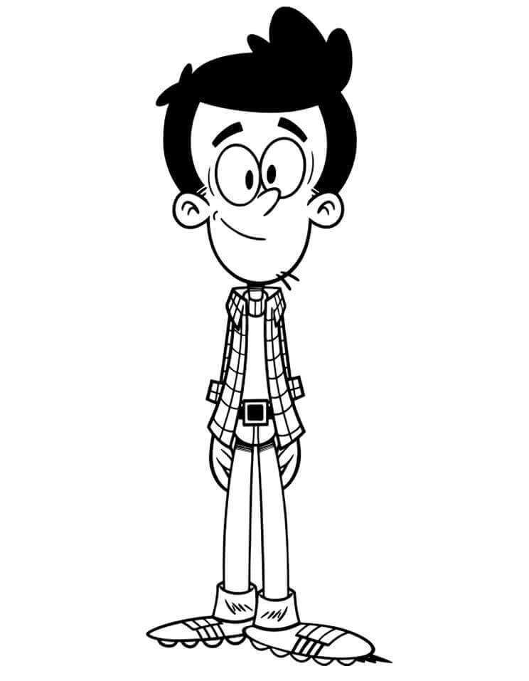 Dibujo de Casa de Bobby Loud para Colorear y Imprimir