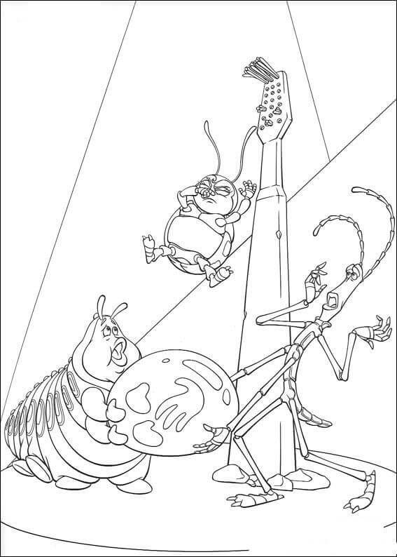 Dibujo de Delgado y Heimlich para Colorear y Imprimir