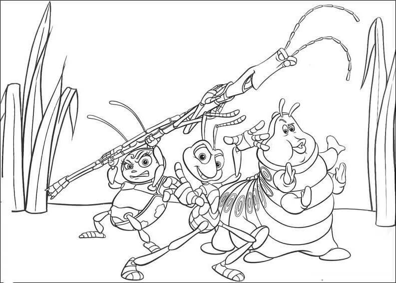 Dibujo de Heimlich y Amigos para Colorear y Imprimir