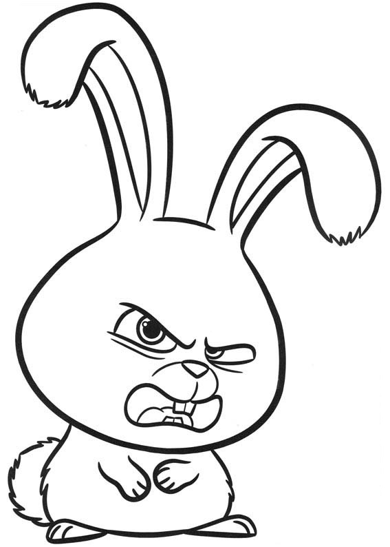 Dibujo de 1559611578 Angry Snowball A4 para Colorear y Imprimir