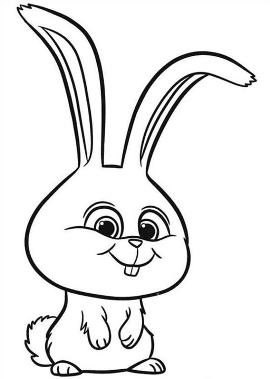 Dibujo de 1559611792 Happy Snowball A4 para Colorear y Imprimir