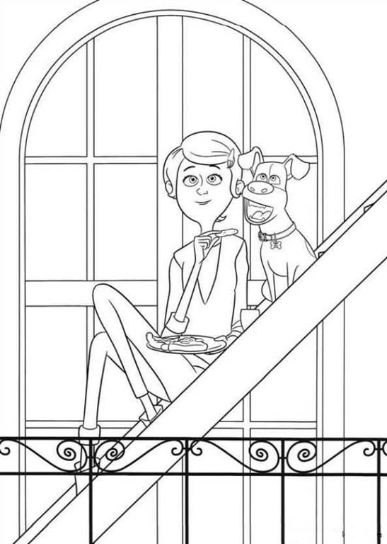 Dibujo de 1559612603 Katie With Max A4 para Colorear y Imprimir