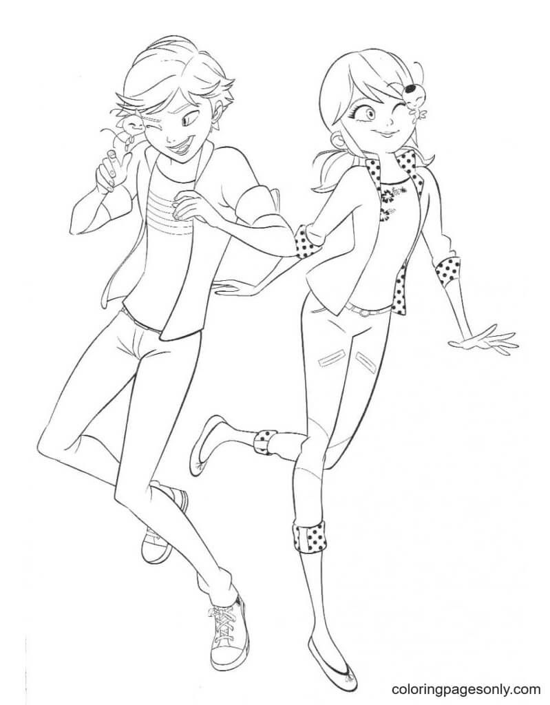 dibujo ladybug kampfen para colorear
