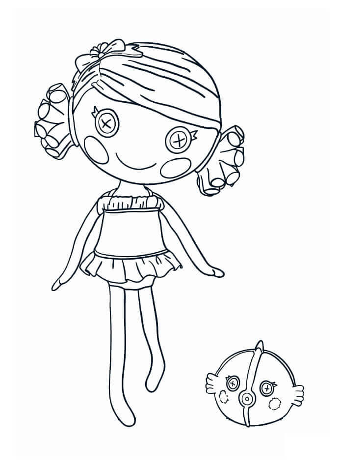 Lalaloopsy para Colorear
