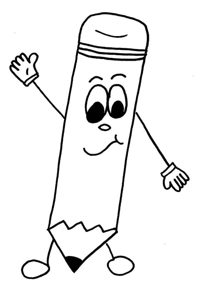 Dibujos Dibujo Caricatura Lapiz Para Colorear