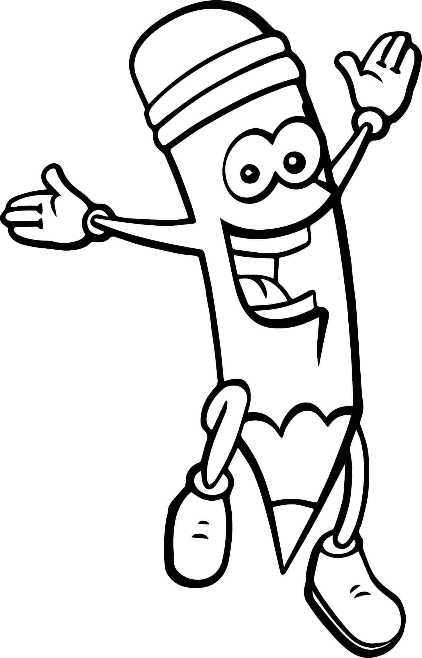 dibujos lapiz feliz para colorear