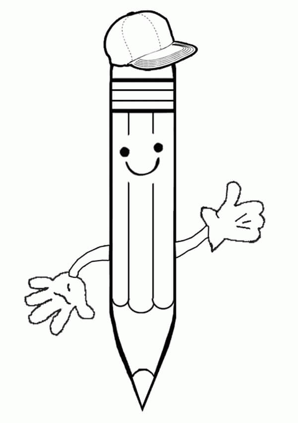 dibujos lapiz sonriente para colorear